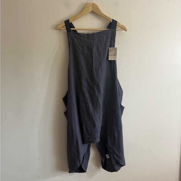 Blue Fish Other - Blue Fish 6202 Linen Grey Stockholm Apron Shale -2 NWT!